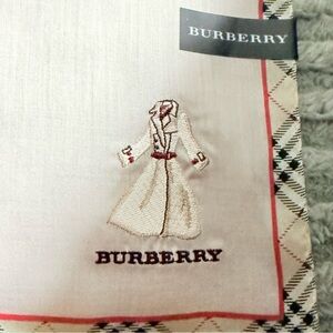 Burberry Beige and Pink Scarf cotton